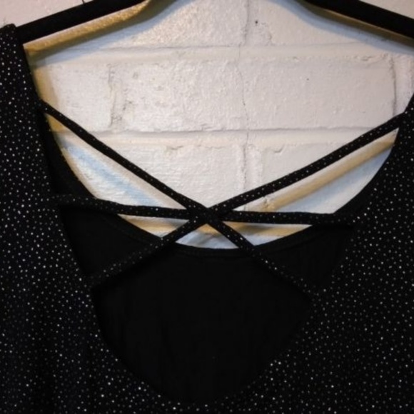 Jennifer Lopez Womens Size 0X Rayon Top Glitter - Picture 4 of 8